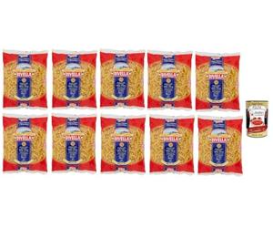 Italian Gourmet Bundle Pâtes Mista 41 10 x 500 g, Pâtes de Semoule de Blé Dur, Format Famille, Cuisson 7 Min, Idéal pour Soupes, Plats en Sauce et Recettes Italiennes + Italian Gourmet Polpa