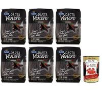 Italian Gourmet Bundle Penne Complètes au Blé Italien et Farine de Riz Venere 6 x 400 g, Pâtes Complètes Source de Fibres, Cuisson 8 min, Format Famille 2400 g + Italian Gourmet Polpa