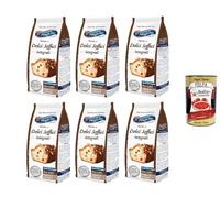 Italian Gourmet Bundle préparation pour desserts moelleux à la farine complète 6 x 500 g, farine pour gâteaux, cakes, plum-cakes, génoise, pâte sablée et pâtisseries maison + Italian Gourmet Polpa