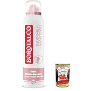 Italian Gourmet bundle, Rosa Invisible Spray Deodorant, Formel ohne Alkohol mit Talk der Barriereeffekt, erfassen und überträgt keine LAIONS 48H Pulver Parfüm 6x 150 ml + Italian Gourmet Polpa 400g