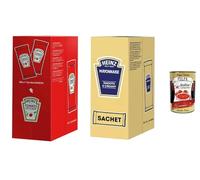Italian Gourmet Bundle Sauce Assortie 400 Portions 10 ml, 200 Sachets Ketchup et 200 Sachets Mayonnaise, Format Restauration Individuel, Portions Monodose pour Fast Food + Italian Gourmet Polpa
