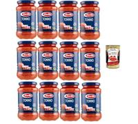 Italian Gourmet Bundle Sauce Tomate au Thon 12 x 400 g, Sauce Prête à l’Emploi avec Tomate Italienne, Sugo au Thon pour Pâtes, Lot Familial 4,8 kg, Idéal pour Pasta + Italian Gourmet Polpa