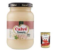 Italian Gourmet Bundle Sauce tonnata 6 x 225 ml, sauce crémeuse au thon et câpres, sans gluten, idéale pour vitello tonnato, viandes froides, sandwichs, apéritifs et recettes + Italian Gourmet Polpa