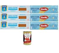 Italian Gourmet Bundle spaghetti sans gluten 6 x 400 g, assortiment pâtes sans gluten à base de maïs et riz, format familial, cuisson rapide, idéal pour repas quotidiens + Italian Gourmet Polpa