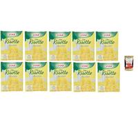 Italian Gourmet Bundle Star, 10x Risotto à la Milanaise 175 g, préparation riz italien au safran, repas rapide et crémeux, sans glutamate ajouté, idéal dîner express, + Italian Gourmet Polpa