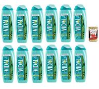 Italian Gourmet bundle Vidal Gel Douche 12x250 ml White Musk Musc Blanc, Douche Quotidienne, Peau Fraîche, Parfum Musqué, Format Famille, Lot Économique, Salle de Bain, Voyage + Italian Gourmet polpa