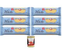 Italian Gourmet Bundle Voiello Spaghettoni Italiens 6 x 500 g Pâtes Longues Bronze N°108 Format Familial Cuisine Italienne Grand Stock Repas Quotidiens + Italian Gourmet Polpa