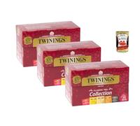 Italian Gourmet Classic Tea Collection 3 x 20 Sachets 2 g Assortiment Thés Noirs & Aromatisés English Breakfast, Earl Grey, Lemon Italian Gourmet Pulpe de Tomates 400 g