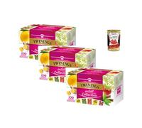 Italian Gourmet Collection Infusions 3 x 20 Sachets - Assortiment Saveurs Fruits & Plantes - Naturellement Sans Caféine - 36 g Total + Italian Gourmet Pulpe de Tomates Italiennes 400 g