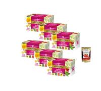 Italian Gourmet Collection Infusions 6 x 20 Sachets - Assortiment Saveurs Fruits & Plantes - Naturellement Sans Caféine - 36 g Total + Italian Gourmet Pulpe de Tomates Italiennes 400 g