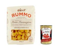 Italian Gourmet Conchiglie Rigate N.42 pâtes de semoule tréfilées 5 x 500g