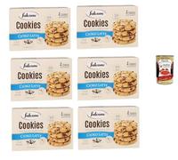 Italian Gourmet Cookies Cioko Latte 6 x 200 g, Maxi Cookies au Chocolat au Lait 31%, 4 Biscuits Emballés Individuellement par Boîte, Sans Huile de Palme, Made in Italy + Italian Gourmet Polpa