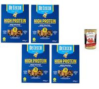 Italian Gourmet De Cecco High Protein Mezzi Rigatoni 4 x 400g + Polpa
