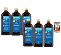 Italian Gourmet De Cecco Huile d’Olive Extra Vierge Classique 6×1 L (6 Litres) - Pressée à Froid, Pour Tous les Usages en Cuisine, Goût Équilibré + Italian Gourmet Polpa