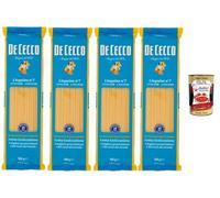 Italian Gourmet De Cecco Linguine N°7 4 x 500g (2kg) + Polpa offerte