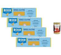Italian Gourmet De Cecco Linguine sans gluten 4 x 400g + Polpa