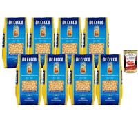 Italian Gourmet De Cecco Mezzi Ditali Lisci N°158 8 x 500g + Polpa