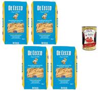 Italian Gourmet De Cecco Penne Piccole Lisce N°240 4 x 500g + Polpa