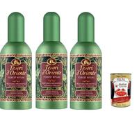 Italian Gourmet EdT Parfum nénuphar Hinoki 3 x 100 ml 300 ml avec pulpa