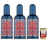 Italian Gourmet Edt Parfum pour homme Ébène et ginseng 3 x 100 ml avec