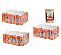 Italian Gourmet Estathé Pêche Ferrero Original - 72x Canettes 330 ml - Thé Glacé Italien Saveur Pêche - Boisson Rafraîchissante Sans Gluten - Mega Pack Économie Famille + Italian Gourmet Polpa