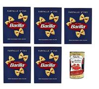 Italian Gourmet Farfalle N.265 pâtes papillon de semoule 5 x 500g