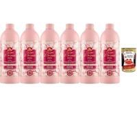 Italian Gourmet Ikigai Crème de bain 6 x 500 ml 3 l Fleur de cerisier et | 6 x 500 ml de crème de bain aromatique Ikigai avec fleur de cerisier et eau de riz, 3 l au total dans un format de stockage