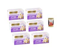 Italian Gourmet Infusion Bien-Être Coccole du Soir 6 x 18 Sachets de 1,5 g - Infusion à la Camomille, Vanille et Épices - Détente & Relaxation + Italian Gourmet Pulpe de Tomates Italiennes 400 g