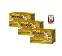 Italian Gourmet Infusion Gingembre & Citron 3 x 20 Sachets 1,5 g Sans Caféine - Tisane Citronnée - Italian Gourmet Pulpe de Tomates 400 g