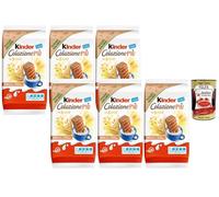 Italian Gourmet Kinder Colazione Più Biscuits Petit-Déjeuner 5 Céréales - Lot 6 x 270 g (1,62 kg) - Gâteau Moelleux Fourré au Lait - Format Familial - Idéal Petit Déjeuner + Italian Gourmet Polpa