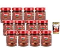 Italian Gourmet Loacker Pâte à Tartiner Noisettes & Cacao 12 x 290 g - Crème Onctueuse, Idéale Petit-Déjeuner, Tartines, Crêpes & Pâtisserie + Italian Gourmet Polpa
