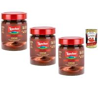 Italian Gourmet Loacker Pâte à Tartiner Noisettes & Cacao 3 x 290 g - Crème Onctueuse, Idéale Petit-Déjeuner, Tartines, Crêpes & Pâtisserie + Italian Gourmet Polpa