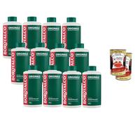 Borotalco Gel douche déodorant crème MegaTest – Lot de 5 + Italian Gourmet Polpa 400 g