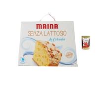 Italian Gourmet Maina Colombe Italienne Sans Lactose 750 g - Gâteau de Pâques Traditionnel Moelleux - Glaçage aux Amandes - + Italian Gourmet Polpa de Tomates Italiennes 400 g