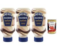 Italian Gourmet Mayonnaise à la Truffe Lot 3x220g (660g) Sauce Crémeuse Gourmande pour Burgers Frites Sandwich Wrap Dip Apéritif Cuisine - + Italian Gourmet Polpa 400g