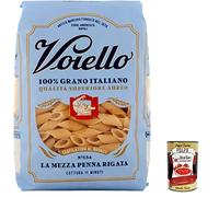 Italian Gourmet Mezze Penne Rigate Pâtes italiennes de semoule N°154 5 x 500 g