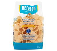Italian Gourmet Mezzi Paccheri Rigati N.230 pâtes al dente 8 x 500g