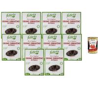 Italian Gourmet Mezzi Rigatoni au sarrasin 10 x 340g + Polpa offerte