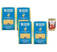 Italian Gourmet Mezzi Tubetti Lisci N°63 4 x 500g + Polpa