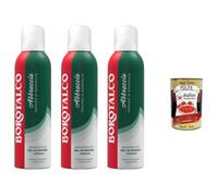 Italian Gourmet Mousse de douche crémeuse 3 x 200 ml 600 ml + pulpe | 3 x 200 ml de mousse de douche avec parfum enveloppant, texture gel-in-mousse pour les soins quotidiens du corps