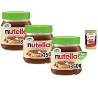 Italian Gourmet Nutella Pâte à Tartiner Chocolat & Noisettes 3 x 350 g - Texture Onctueuse, Idéale Tartines, Crêpes & Pâtisserie, Option Végétale + Italian Gourmet Polpa