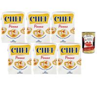 Italian Gourmet Panna Chef Crème Panna Cuisine UHT 6 x 200 ml, Crème Liquide Pour Sauces, Pâtes, Gratins & Pâtisserie, Texture Crémeuse, Facile à Utiliser, Format Lot Pratique + Italian Gourmet Polpa