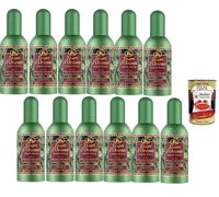 Italian Gourmet Parfum nénuphar Hinoki 12 x 100 ml 1,2 l avec pulpe | Parfum aromatique de 1,2 l avec nénuphar et bois de hinoki dans 12 flacons pratiques de 100 ml selon l'emballage, avec polpa
