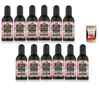 Italian Gourmet Parfum orchidée 12 x 100 ml 1,2 l avec pulpe | Parfum aromatique de 1,2 l avec parfum d'orchidée dans 12 flacons pratiques de 100 ml selon l'emballage, avec polpa
