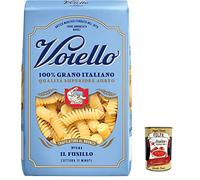 Italian Gourmet Pasta Fusilli N141 Lot de 10 pâtes italiennes 500 g | En 100 % blé dur/grano duro, forme rainurée pour sauces, résistant à la cuisson al dente, poids net total 5 kg + polpa 400 g