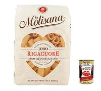 Italian Gourmet Pasta Rigata N.1000 blé dur tréfilée au bronze 20 x 500g