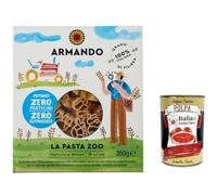 Italian Gourmet Pasta Zoo pâtes en formes d'animaux pour enfants 10x350g