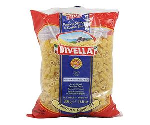 Italian Gourmet Paternostini Rigati N.63 pâtes de blé dur 24 x 500g