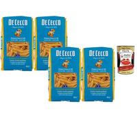 Italian Gourmet Penne Lisce N°40 4 x 500g (2kg) + Polpa