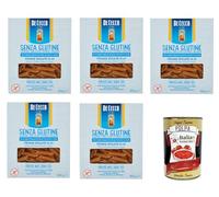 De Cecco Penne Rigate n.41 – Pâtes sans gluten – 5 x 400 g